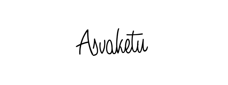 Use a signature maker to create a handwritten signature online. With this signature software, you can design (Angelique-Rose-font-FFP) your own signature for name Asvaketu. Asvaketu signature style 5 images and pictures png