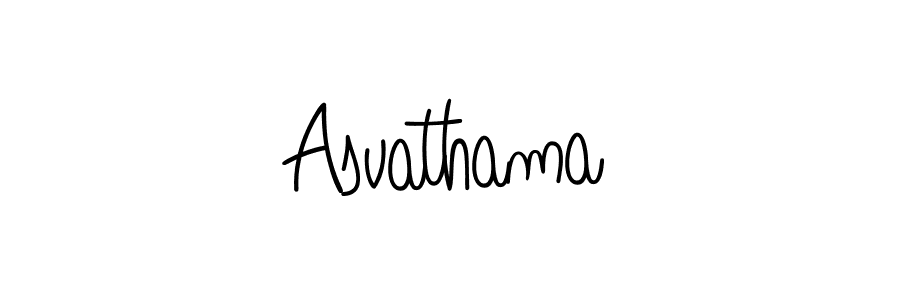 Make a beautiful signature design for name Asvathama. With this signature (Angelique-Rose-font-FFP) style, you can create a handwritten signature for free. Asvathama signature style 5 images and pictures png