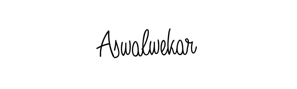 The best way (Angelique-Rose-font-FFP) to make a short signature is to pick only two or three words in your name. The name Aswalwekar include a total of six letters. For converting this name. Aswalwekar signature style 5 images and pictures png