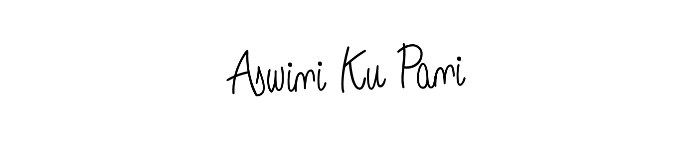 How to Draw Aswini Ku Pani signature style? Angelique-Rose-font-FFP is a latest design signature styles for name Aswini Ku Pani. Aswini Ku Pani signature style 5 images and pictures png