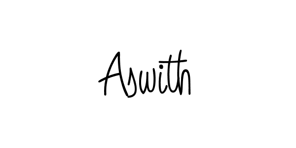 Aswith stylish signature style. Best Handwritten Sign (Angelique-Rose-font-FFP) for my name. Handwritten Signature Collection Ideas for my name Aswith. Aswith signature style 5 images and pictures png