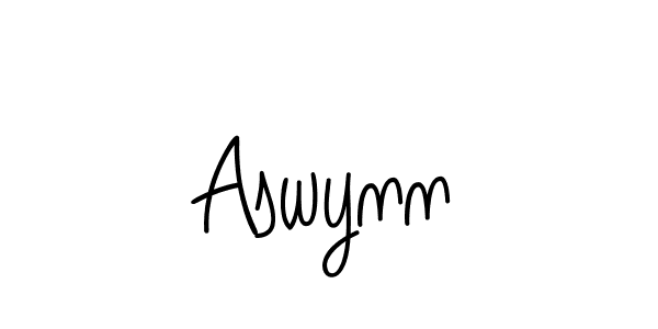 How to make Aswynn signature? Angelique-Rose-font-FFP is a professional autograph style. Create handwritten signature for Aswynn name. Aswynn signature style 5 images and pictures png