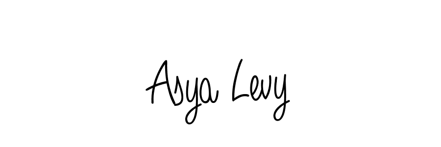 Create a beautiful signature design for name Asya Levy. With this signature (Angelique-Rose-font-FFP) fonts, you can make a handwritten signature for free. Asya Levy signature style 5 images and pictures png