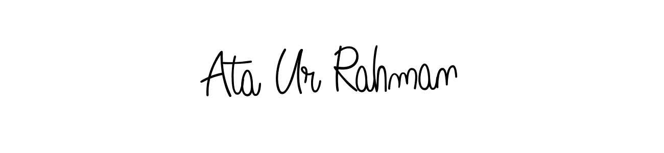 How to make Ata Ur Rahman signature? Angelique-Rose-font-FFP is a professional autograph style. Create handwritten signature for Ata Ur Rahman name. Ata Ur Rahman signature style 5 images and pictures png