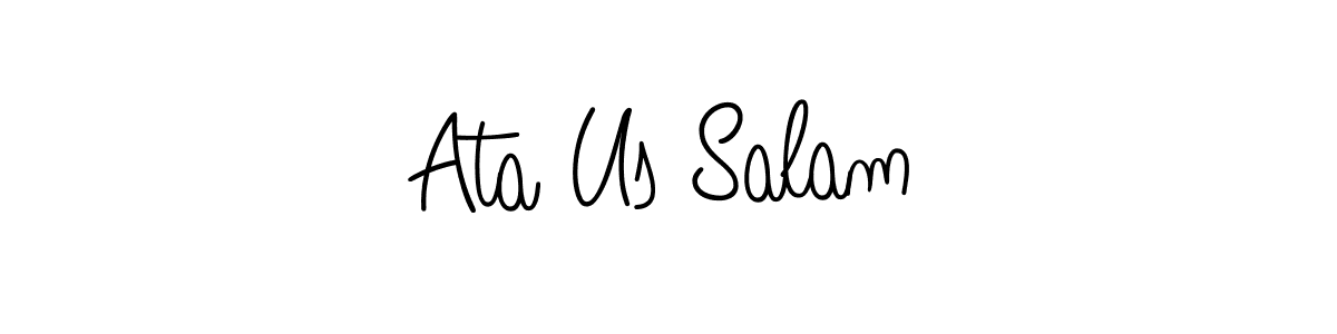 Similarly Angelique-Rose-font-FFP is the best handwritten signature design. Signature creator online .You can use it as an online autograph creator for name Ata Us Salam. Ata Us Salam signature style 5 images and pictures png