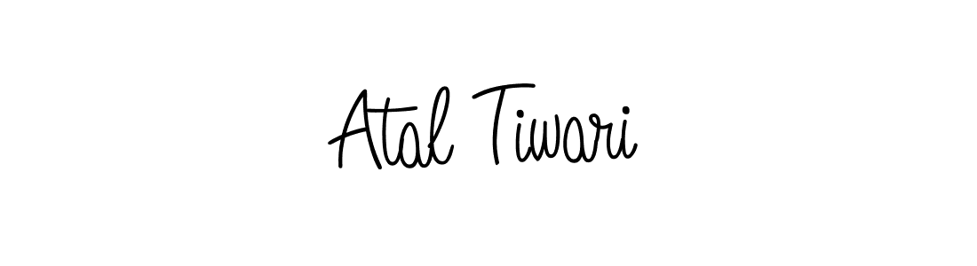Create a beautiful signature design for name Atal Tiwari. With this signature (Angelique-Rose-font-FFP) fonts, you can make a handwritten signature for free. Atal Tiwari signature style 5 images and pictures png