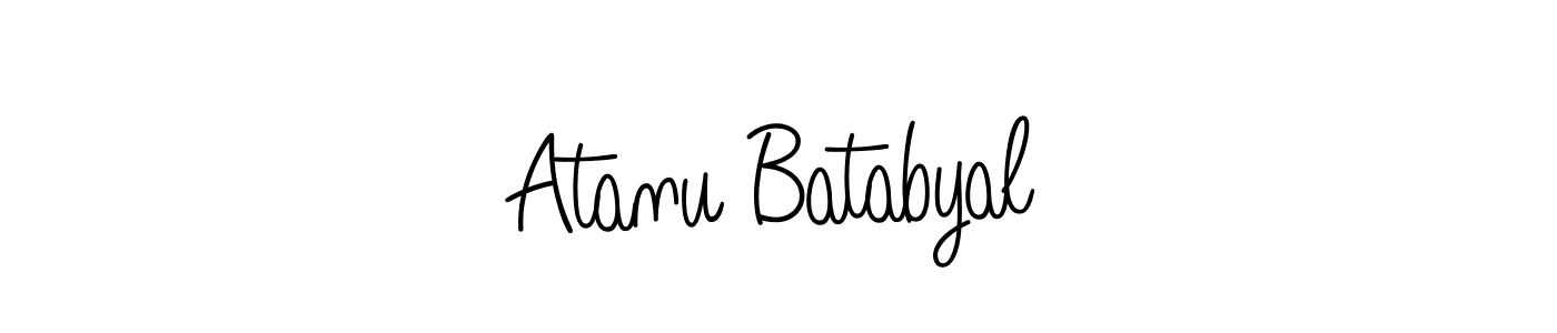 Angelique-Rose-font-FFP is a professional signature style that is perfect for those who want to add a touch of class to their signature. It is also a great choice for those who want to make their signature more unique. Get Atanu Batabyal name to fancy signature for free. Atanu Batabyal signature style 5 images and pictures png