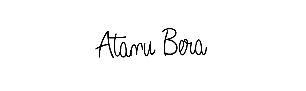 Create a beautiful signature design for name Atanu Bera. With this signature (Angelique-Rose-font-FFP) fonts, you can make a handwritten signature for free. Atanu Bera signature style 5 images and pictures png