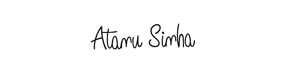 How to make Atanu Sinha signature? Angelique-Rose-font-FFP is a professional autograph style. Create handwritten signature for Atanu Sinha name. Atanu Sinha signature style 5 images and pictures png