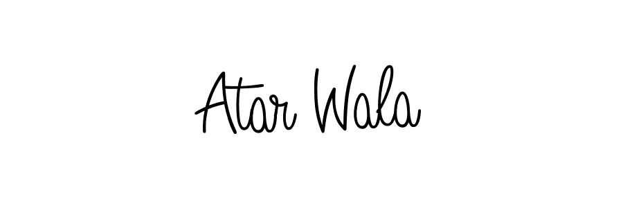 Make a beautiful signature design for name Atar Wala. Use this online signature maker to create a handwritten signature for free. Atar Wala signature style 5 images and pictures png