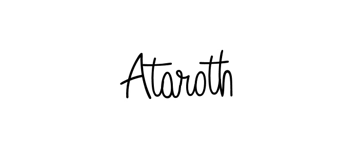 How to Draw Ataroth signature style? Angelique-Rose-font-FFP is a latest design signature styles for name Ataroth. Ataroth signature style 5 images and pictures png