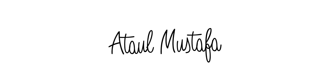 Best and Professional Signature Style for Ataul Mustafa. Angelique-Rose-font-FFP Best Signature Style Collection. Ataul Mustafa signature style 5 images and pictures png