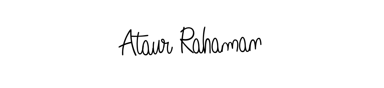 Best and Professional Signature Style for Ataur Rahaman. Angelique-Rose-font-FFP Best Signature Style Collection. Ataur Rahaman signature style 5 images and pictures png