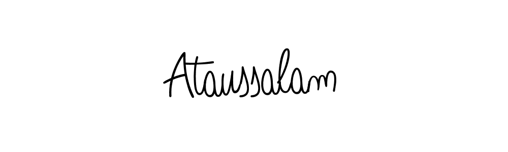Check out images of Autograph of Ataussalam name. Actor Ataussalam Signature Style. Angelique-Rose-font-FFP is a professional sign style online. Ataussalam signature style 5 images and pictures png