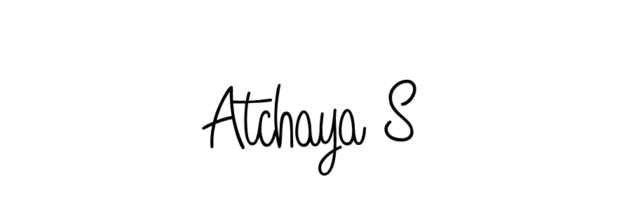 Make a short Atchaya S signature style. Manage your documents anywhere anytime using Angelique-Rose-font-FFP. Create and add eSignatures, submit forms, share and send files easily. Atchaya S signature style 5 images and pictures png