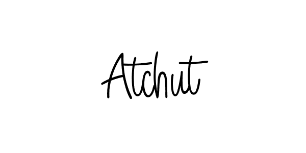 Create a beautiful signature design for name Atchut. With this signature (Angelique-Rose-font-FFP) fonts, you can make a handwritten signature for free. Atchut signature style 5 images and pictures png