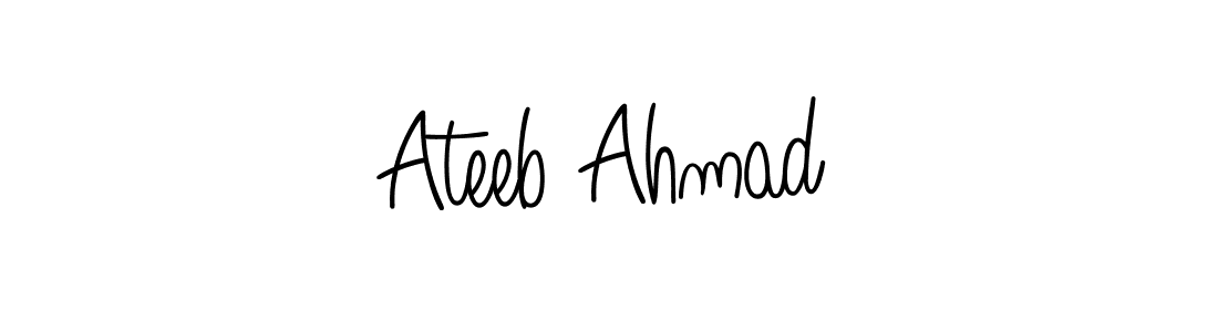 Make a short Ateeb Ahmad signature style. Manage your documents anywhere anytime using Angelique-Rose-font-FFP. Create and add eSignatures, submit forms, share and send files easily. Ateeb Ahmad signature style 5 images and pictures png