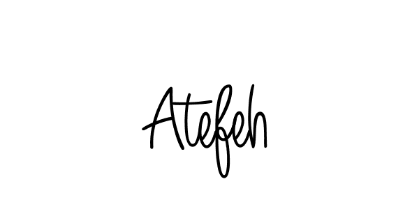 It looks lik you need a new signature style for name Atefeh. Design unique handwritten (Angelique-Rose-font-FFP) signature with our free signature maker in just a few clicks. Atefeh signature style 5 images and pictures png