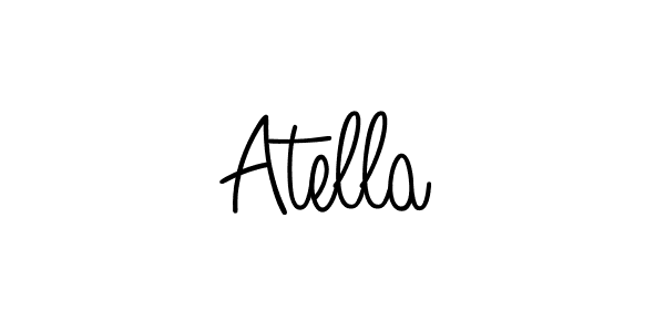 Once you've used our free online signature maker to create your best signature Angelique-Rose-font-FFP style, it's time to enjoy all of the benefits that Atella name signing documents. Atella signature style 5 images and pictures png