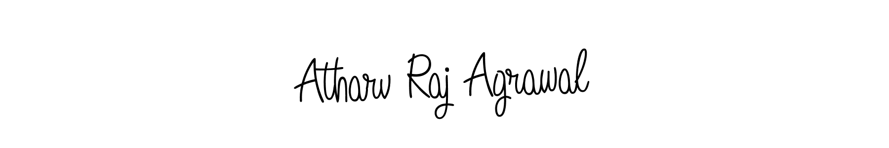 Check out images of Autograph of Atharv Raj Agrawal name. Actor Atharv Raj Agrawal Signature Style. Angelique-Rose-font-FFP is a professional sign style online. Atharv Raj Agrawal signature style 5 images and pictures png