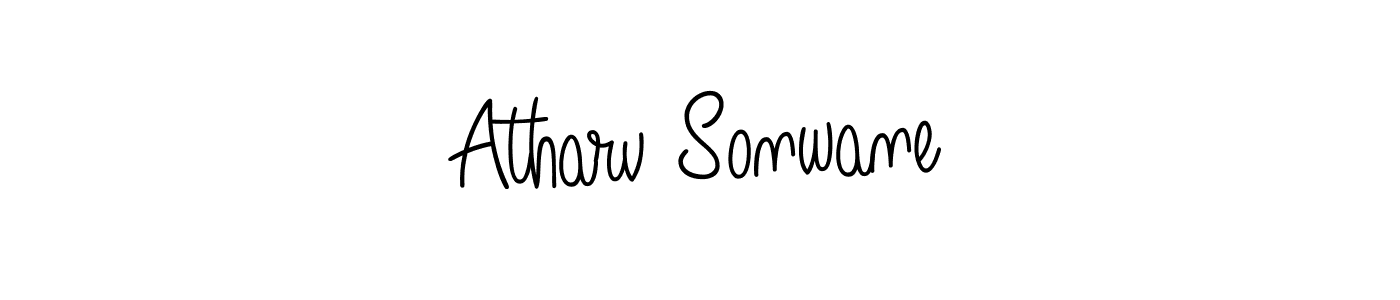 Once you've used our free online signature maker to create your best signature Angelique-Rose-font-FFP style, it's time to enjoy all of the benefits that Atharv Sonwane name signing documents. Atharv Sonwane signature style 5 images and pictures png