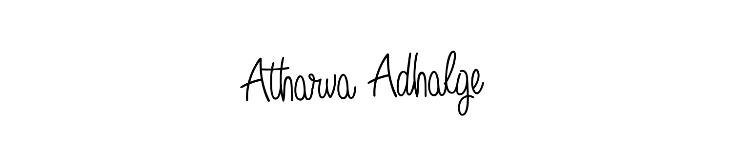 Similarly Angelique-Rose-font-FFP is the best handwritten signature design. Signature creator online .You can use it as an online autograph creator for name Atharva Adhalge. Atharva Adhalge signature style 5 images and pictures png