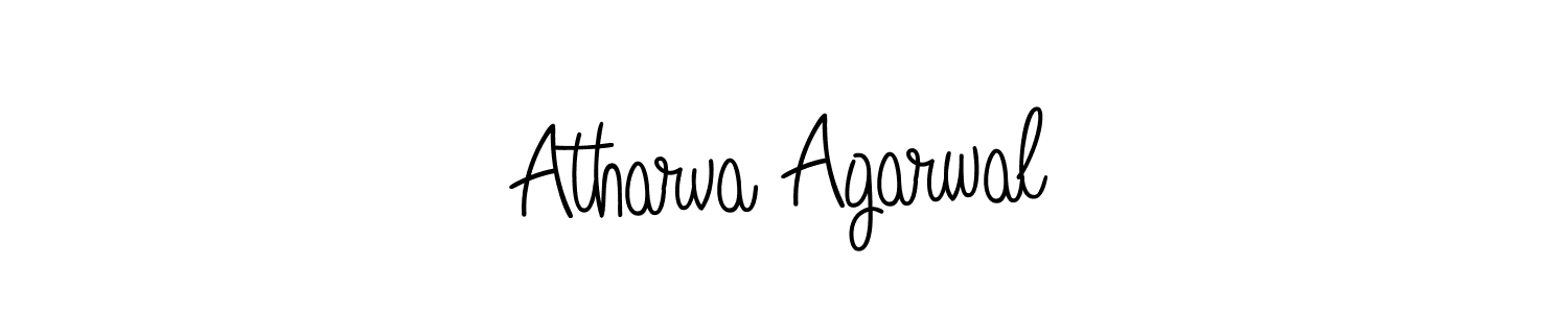 Make a beautiful signature design for name Atharva Agarwal. Use this online signature maker to create a handwritten signature for free. Atharva Agarwal signature style 5 images and pictures png
