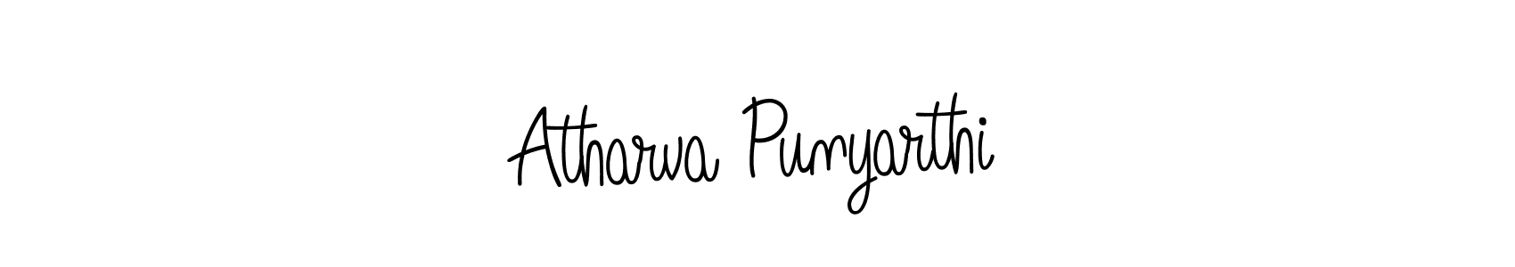 Here are the top 10 professional signature styles for the name Atharva Punyarthi. These are the best autograph styles you can use for your name. Atharva Punyarthi signature style 5 images and pictures png