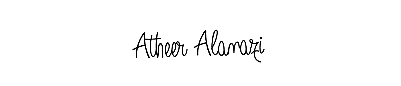 How to Draw Atheer Alanazi signature style? Angelique-Rose-font-FFP is a latest design signature styles for name Atheer Alanazi. Atheer Alanazi signature style 5 images and pictures png