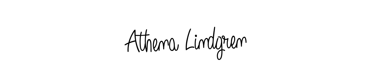 Also we have Athena Lindgren name is the best signature style. Create professional handwritten signature collection using Angelique-Rose-font-FFP autograph style. Athena Lindgren signature style 5 images and pictures png