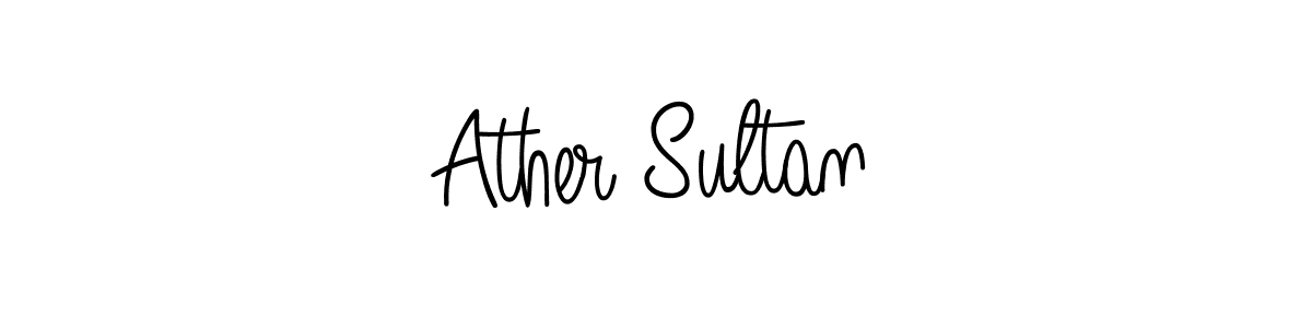 This is the best signature style for the Ather Sultan name. Also you like these signature font (Angelique-Rose-font-FFP). Mix name signature. Ather Sultan signature style 5 images and pictures png