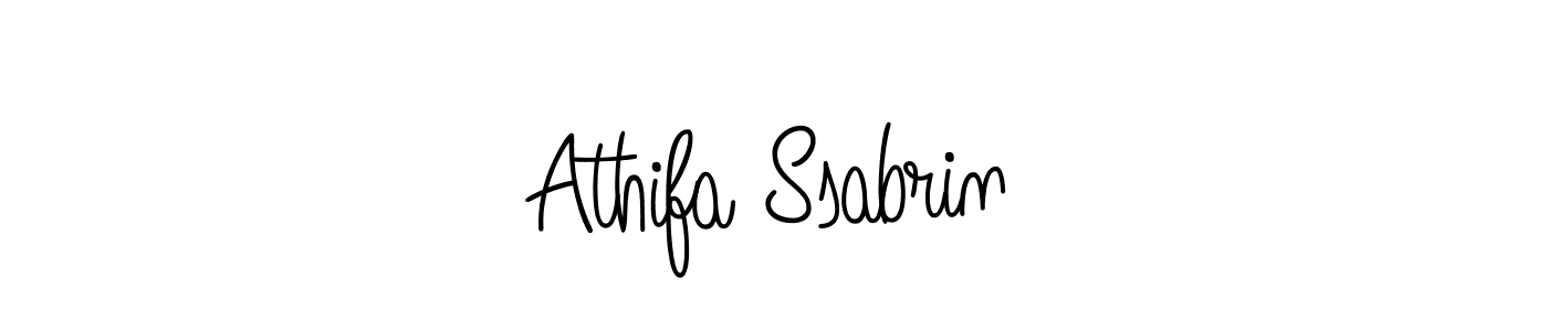 if you are searching for the best signature style for your name Athifa Ssabrin. so please give up your signature search. here we have designed multiple signature styles  using Angelique-Rose-font-FFP. Athifa Ssabrin signature style 5 images and pictures png