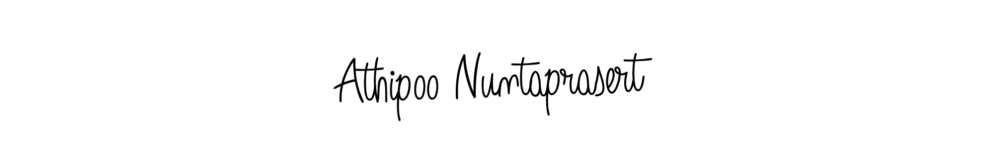 How to Draw Athipoo Nuntaprasert signature style? Angelique-Rose-font-FFP is a latest design signature styles for name Athipoo Nuntaprasert. Athipoo Nuntaprasert signature style 5 images and pictures png
