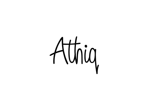 Also we have Athiq name is the best signature style. Create professional handwritten signature collection using Angelique-Rose-font-FFP autograph style. Athiq signature style 5 images and pictures png