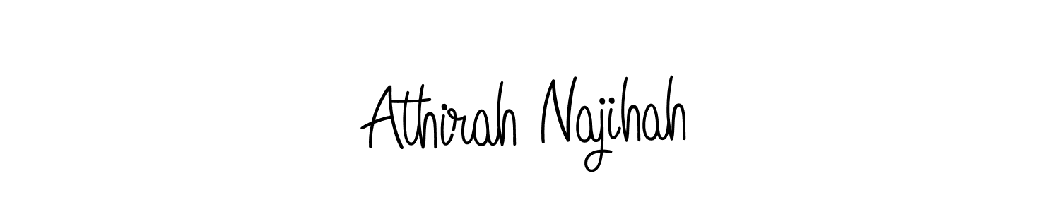 Best and Professional Signature Style for Athirah Najihah. Angelique-Rose-font-FFP Best Signature Style Collection. Athirah Najihah signature style 5 images and pictures png