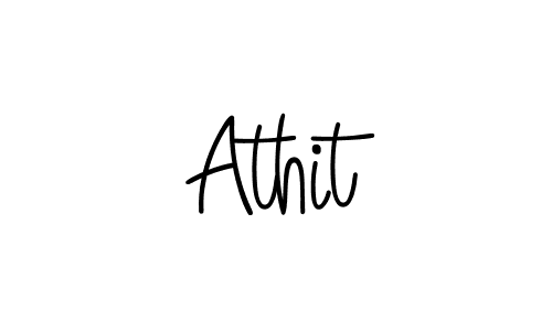 How to make Athit signature? Angelique-Rose-font-FFP is a professional autograph style. Create handwritten signature for Athit name. Athit signature style 5 images and pictures png