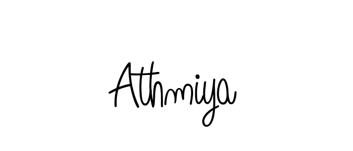 How to Draw Athmiya signature style? Angelique-Rose-font-FFP is a latest design signature styles for name Athmiya. Athmiya signature style 5 images and pictures png