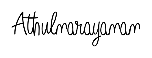 Practice writing Athulnarayanan with the flow of Angelique-Rose-font-FFP lettering. A fantastic source of inspiration for developing your personal signature style. Athulnarayanan signature style 5 images and pictures png