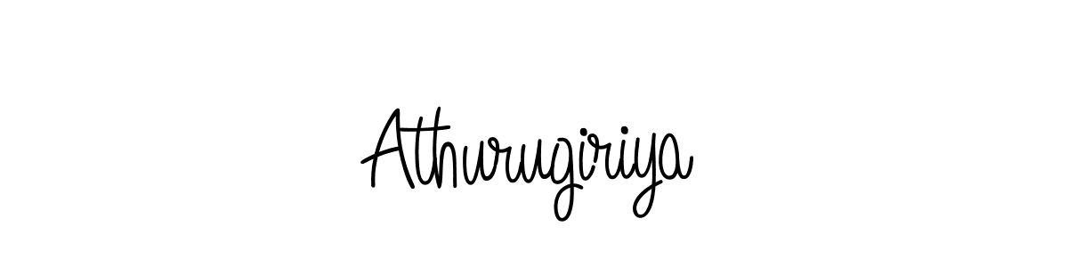 How to Draw Athurugiriya signature style? Angelique-Rose-font-FFP is a latest design signature styles for name Athurugiriya. Athurugiriya signature style 5 images and pictures png