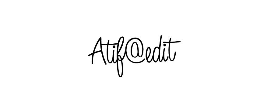 if you are searching for the best signature style for your name Atif@edit. so please give up your signature search. here we have designed multiple signature styles  using Angelique-Rose-font-FFP. Atif@edit signature style 5 images and pictures png