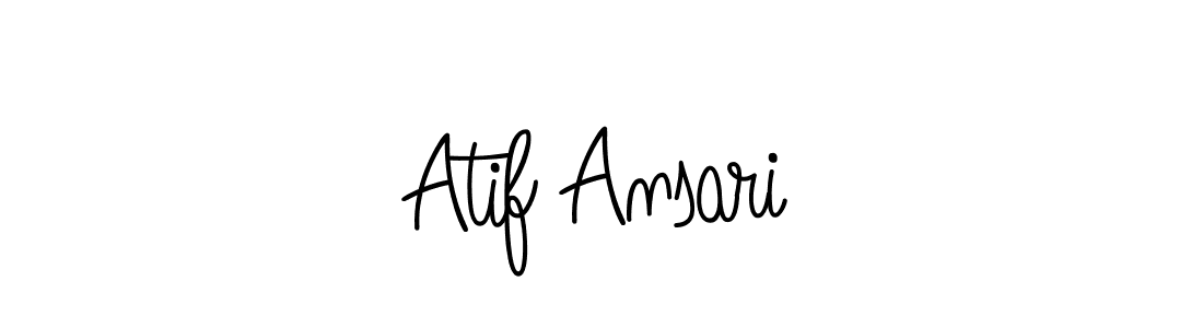 How to Draw Atif Ansari signature style? Angelique-Rose-font-FFP is a latest design signature styles for name Atif Ansari. Atif Ansari signature style 5 images and pictures png