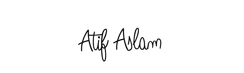 You should practise on your own different ways (Angelique-Rose-font-FFP) to write your name (Atif Aslam) in signature. don't let someone else do it for you. Atif Aslam signature style 5 images and pictures png