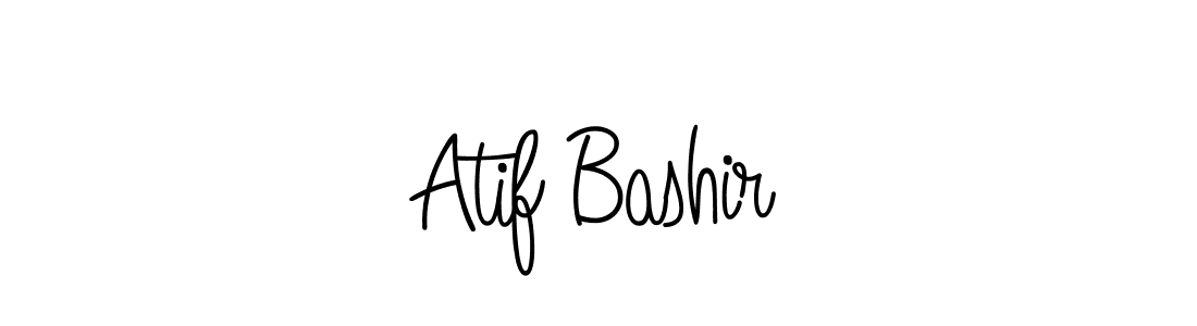 Angelique-Rose-font-FFP is a professional signature style that is perfect for those who want to add a touch of class to their signature. It is also a great choice for those who want to make their signature more unique. Get Atif Bashir name to fancy signature for free. Atif Bashir signature style 5 images and pictures png