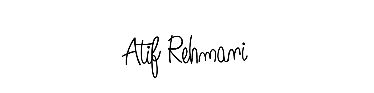 Make a beautiful signature design for name Atif Rehmani. Use this online signature maker to create a handwritten signature for free. Atif Rehmani signature style 5 images and pictures png