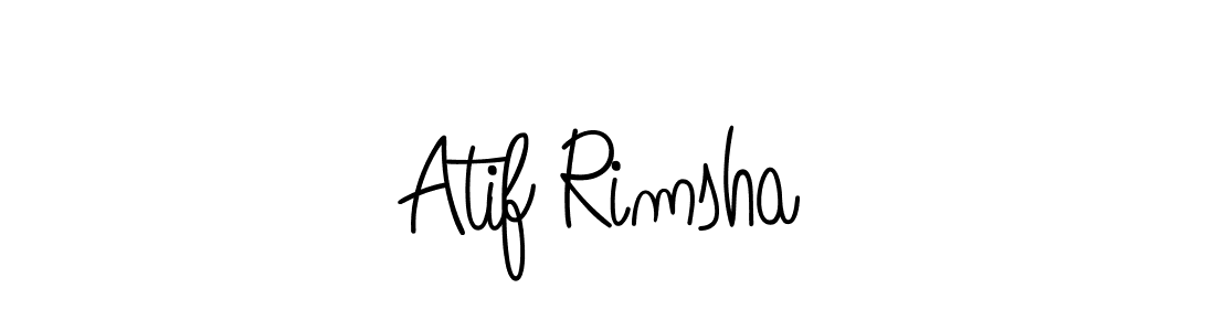 It looks lik you need a new signature style for name Atif Rimsha. Design unique handwritten (Angelique-Rose-font-FFP) signature with our free signature maker in just a few clicks. Atif Rimsha signature style 5 images and pictures png