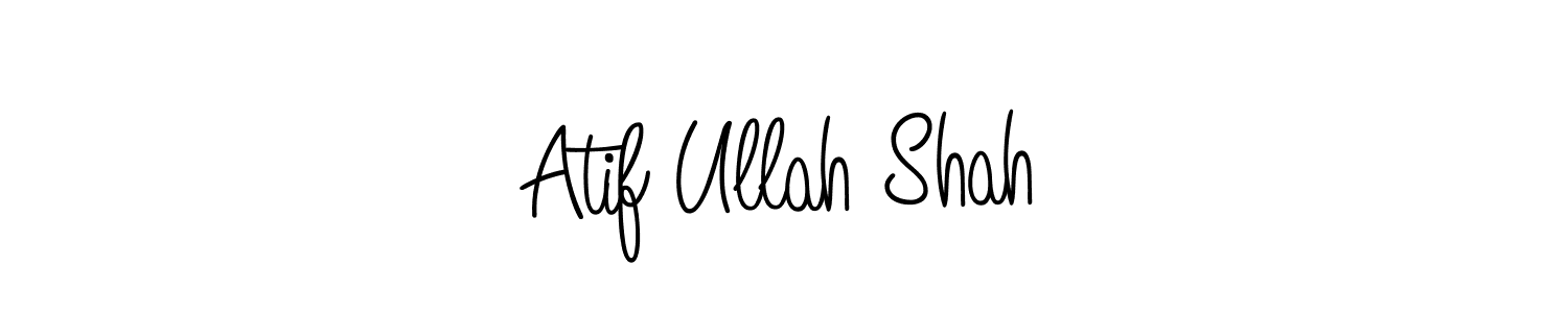 You can use this online signature creator to create a handwritten signature for the name Atif Ullah Shah. This is the best online autograph maker. Atif Ullah Shah signature style 5 images and pictures png