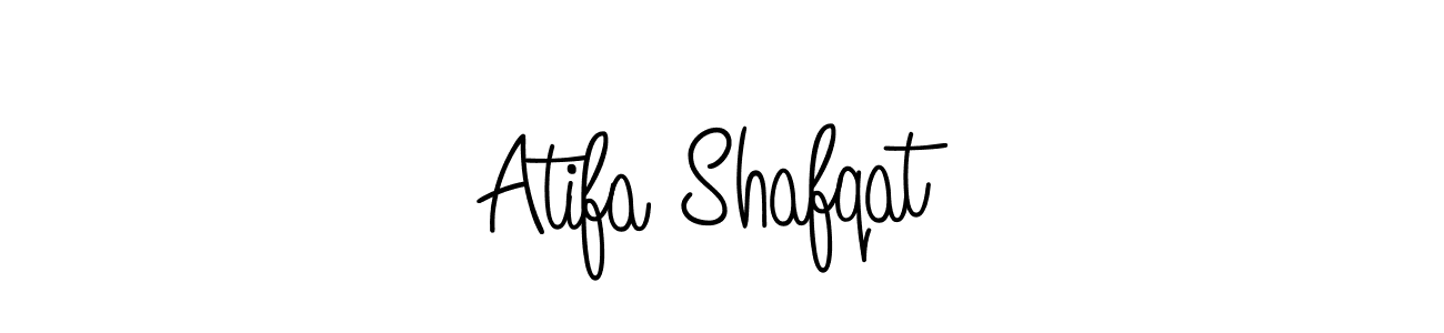 Also You can easily find your signature by using the search form. We will create Atifa Shafqat name handwritten signature images for you free of cost using Angelique-Rose-font-FFP sign style. Atifa Shafqat signature style 5 images and pictures png