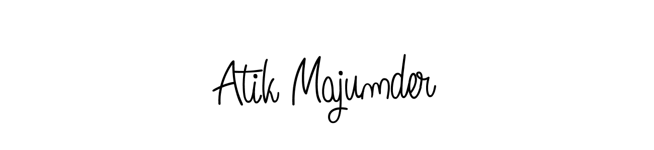 Create a beautiful signature design for name Atik Majumder. With this signature (Angelique-Rose-font-FFP) fonts, you can make a handwritten signature for free. Atik Majumder signature style 5 images and pictures png