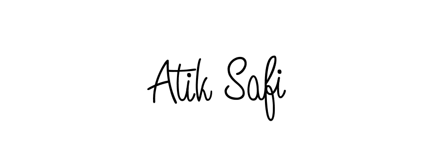 Also You can easily find your signature by using the search form. We will create Atik Safi name handwritten signature images for you free of cost using Angelique-Rose-font-FFP sign style. Atik Safi signature style 5 images and pictures png