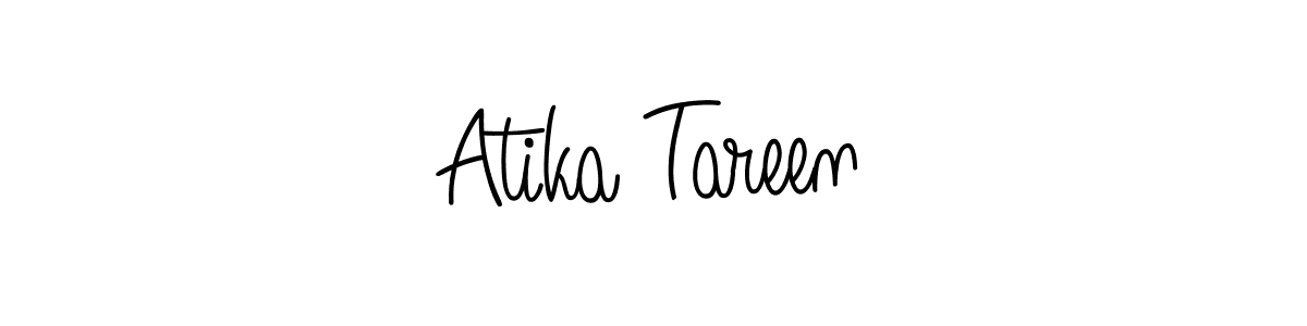 Once you've used our free online signature maker to create your best signature Angelique-Rose-font-FFP style, it's time to enjoy all of the benefits that Atika Tareen name signing documents. Atika Tareen signature style 5 images and pictures png